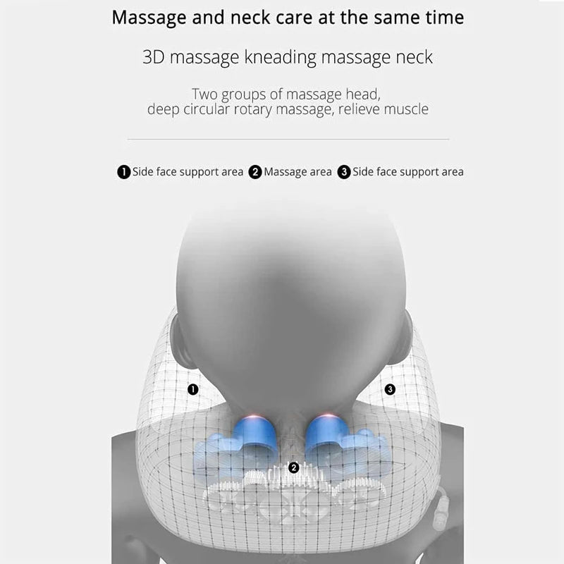 Multifunctional Portable Electric U-Shape Neck Massager
