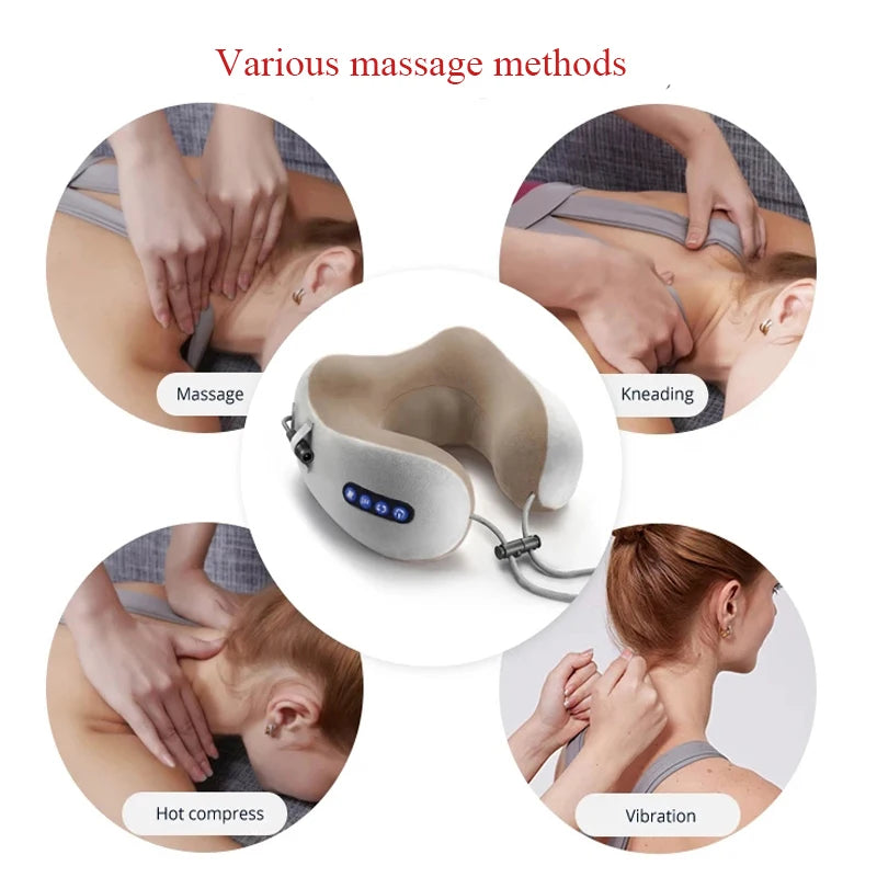 Multifunctional Portable Electric U-Shape Neck Massager