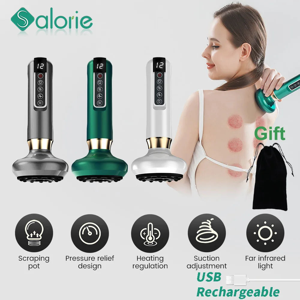 Electric Massager with Portable Suction Cup