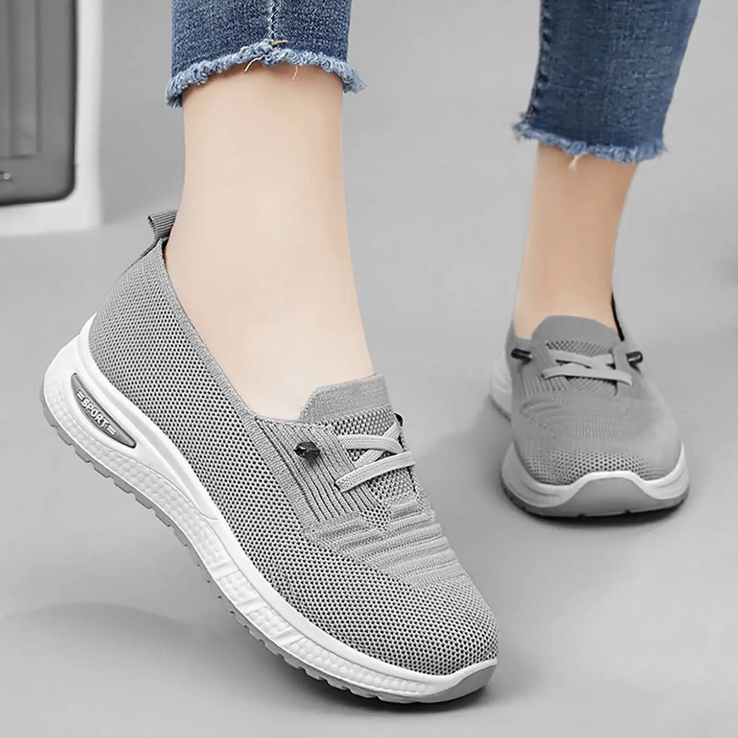 Women's breathable orthopedic sneakers Slip-On