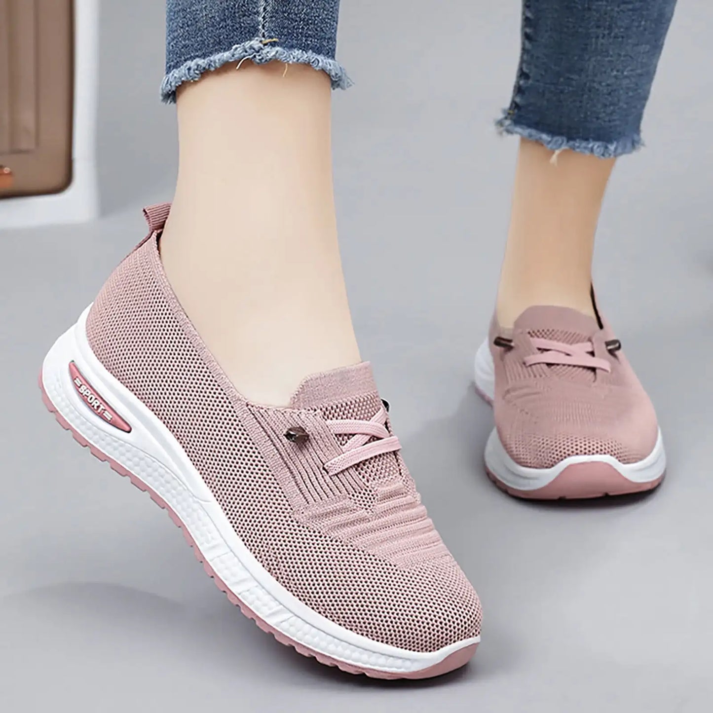 Women's breathable orthopedic sneakers Slip-On