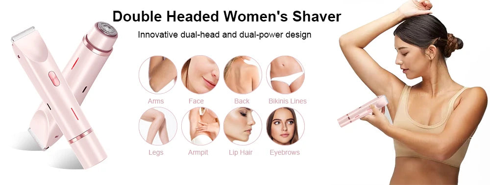 Hair Remover SilkTouch™ 2-in-1 — Flawless Skin, Effortless Beauty
