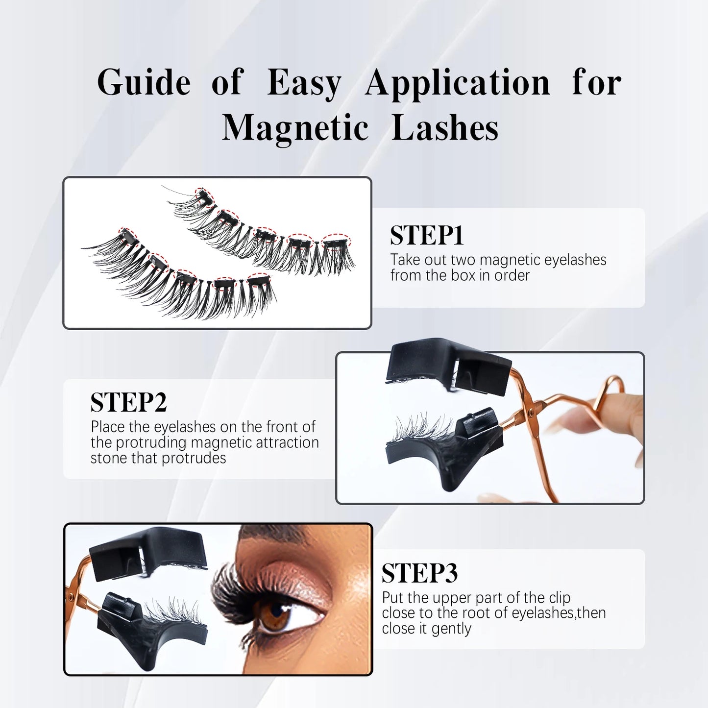 Magnetic eyelashes