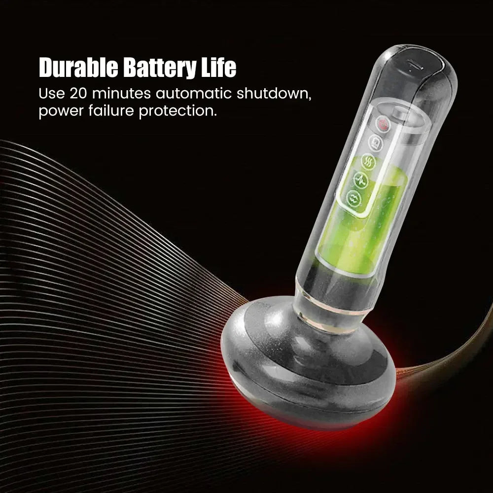 Electric Massager with Portable Suction Cup