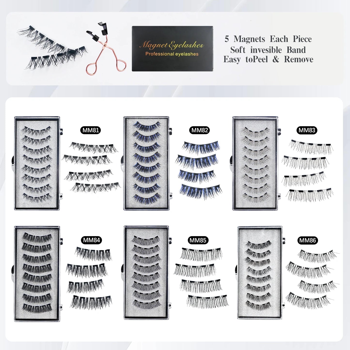 Magnetic eyelashes