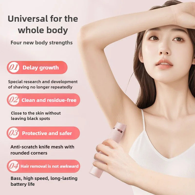 Epilator for women 2 in 1 electric
