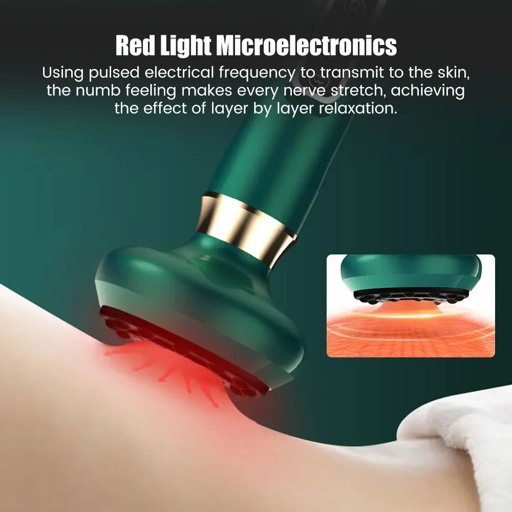 Electric Massager with Portable Suction Cup