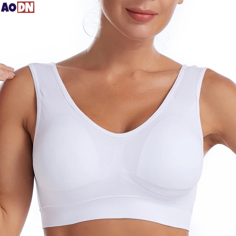 Thin wire-free bra