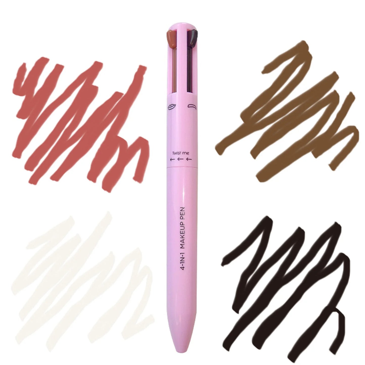 4 in 1 Makeup Brush