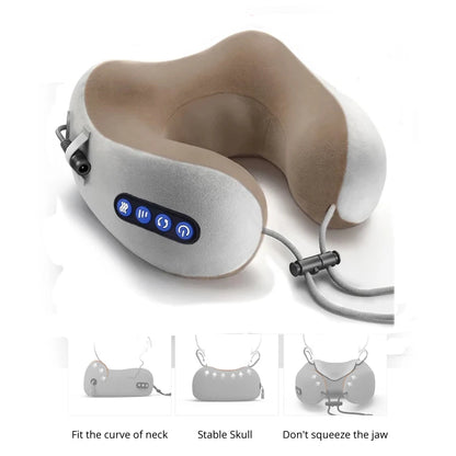 Multifunctional Portable Electric U-Shape Neck Massager