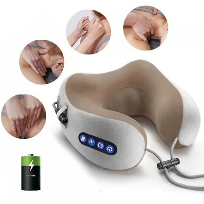 Multifunctional Portable Electric U-Shape Neck Massager