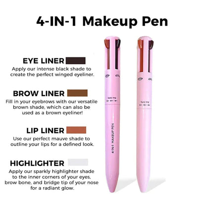 4 in 1 Makeup Brush