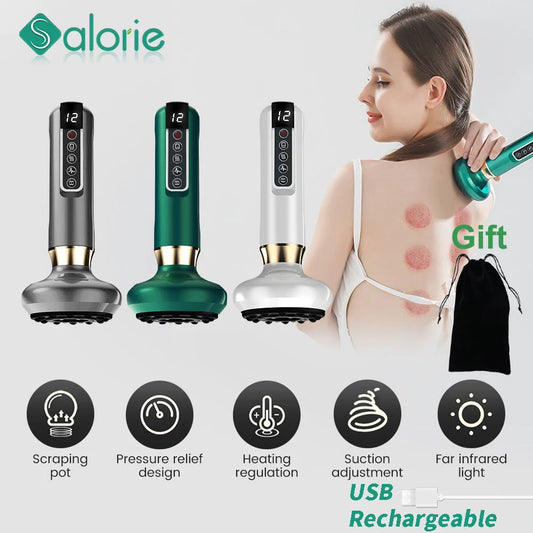 Electric Massager with Portable Suction Cup