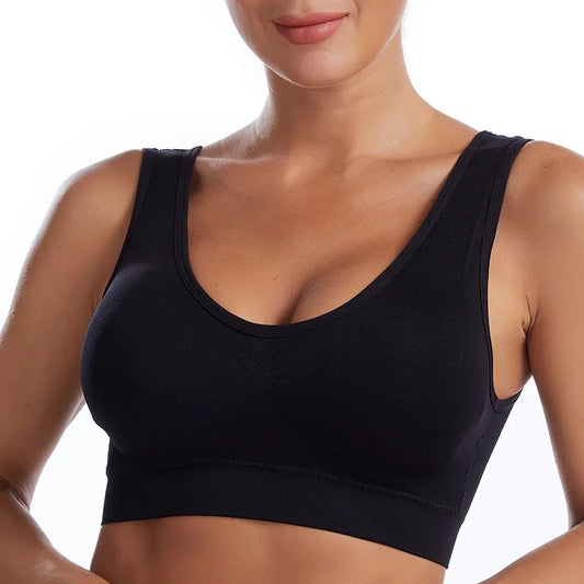 Thin wire-free bra