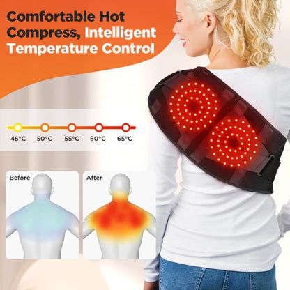 Cordless Lumbar Massager - Therapy Support Belt