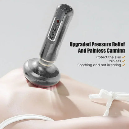 Electric Massager with Portable Suction Cup